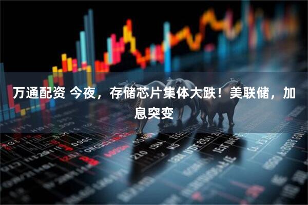 万通配资 今夜，存储芯片集体大跌！美联储，加息突变